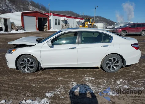 2016 Honda Accord Ex-L из США, поврежденный, VIN 1HGCR2F88GA001737